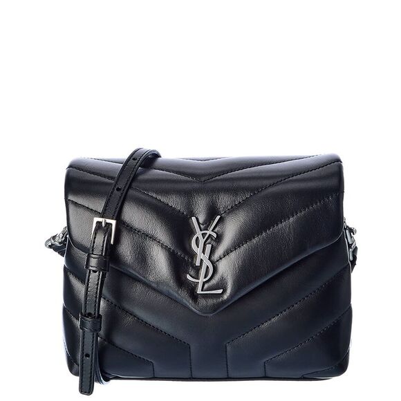 Saint Laurent Loulou Toy Matelasse Leather Shoulder Bag - Picture 1 of 5